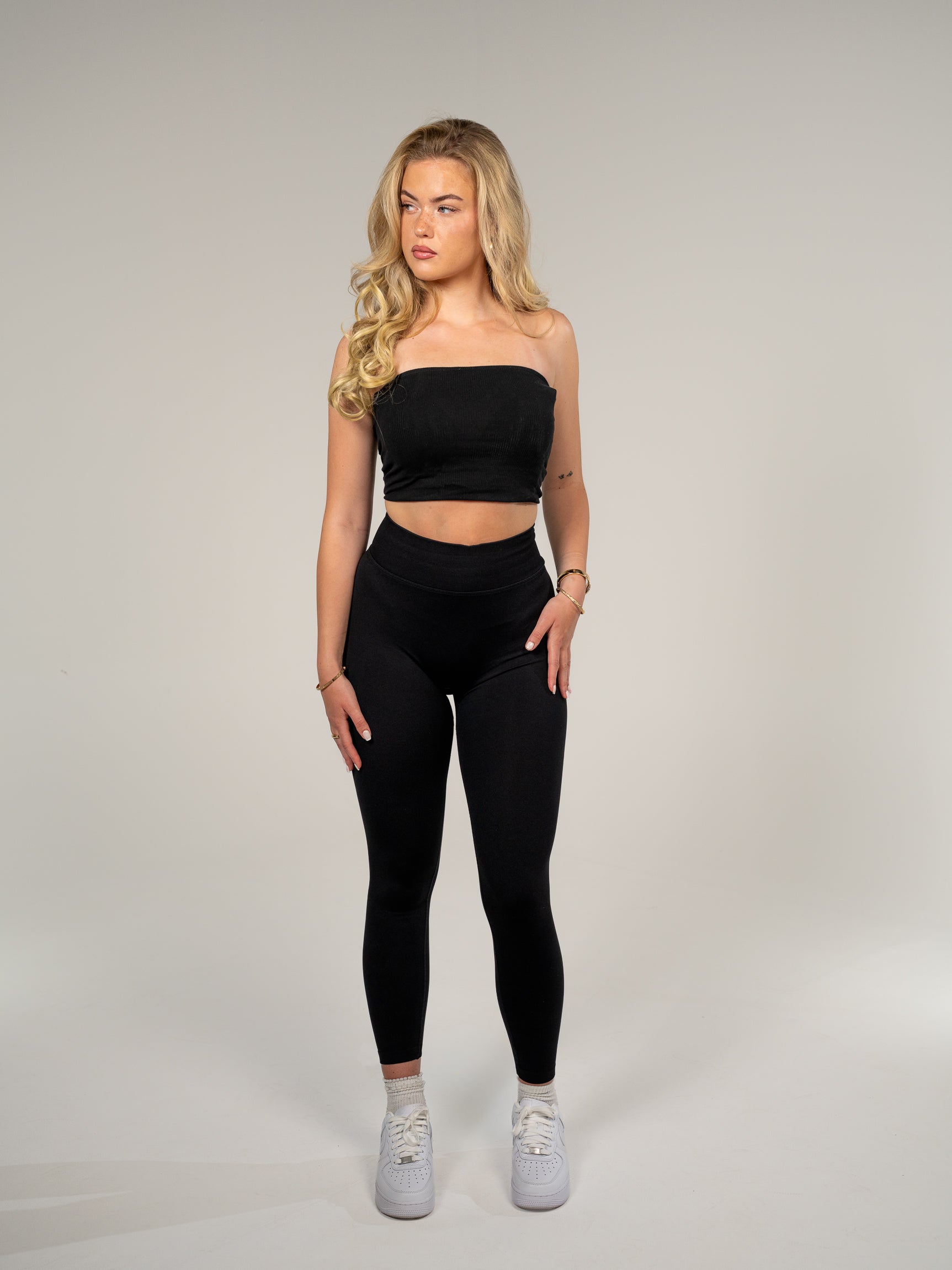 Nova Scrunch Leggings Black