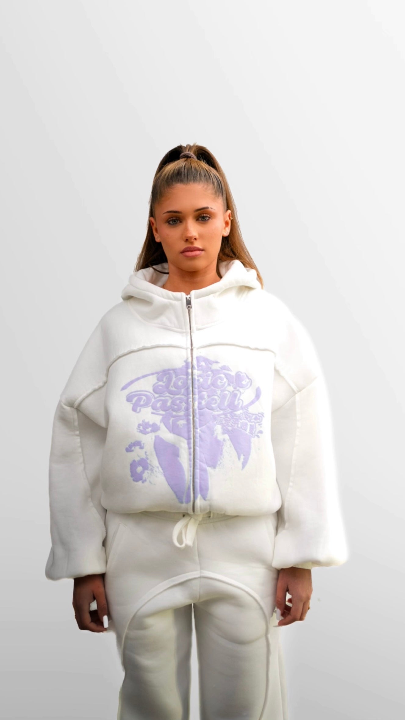 ZIP HOODIE PURPLE