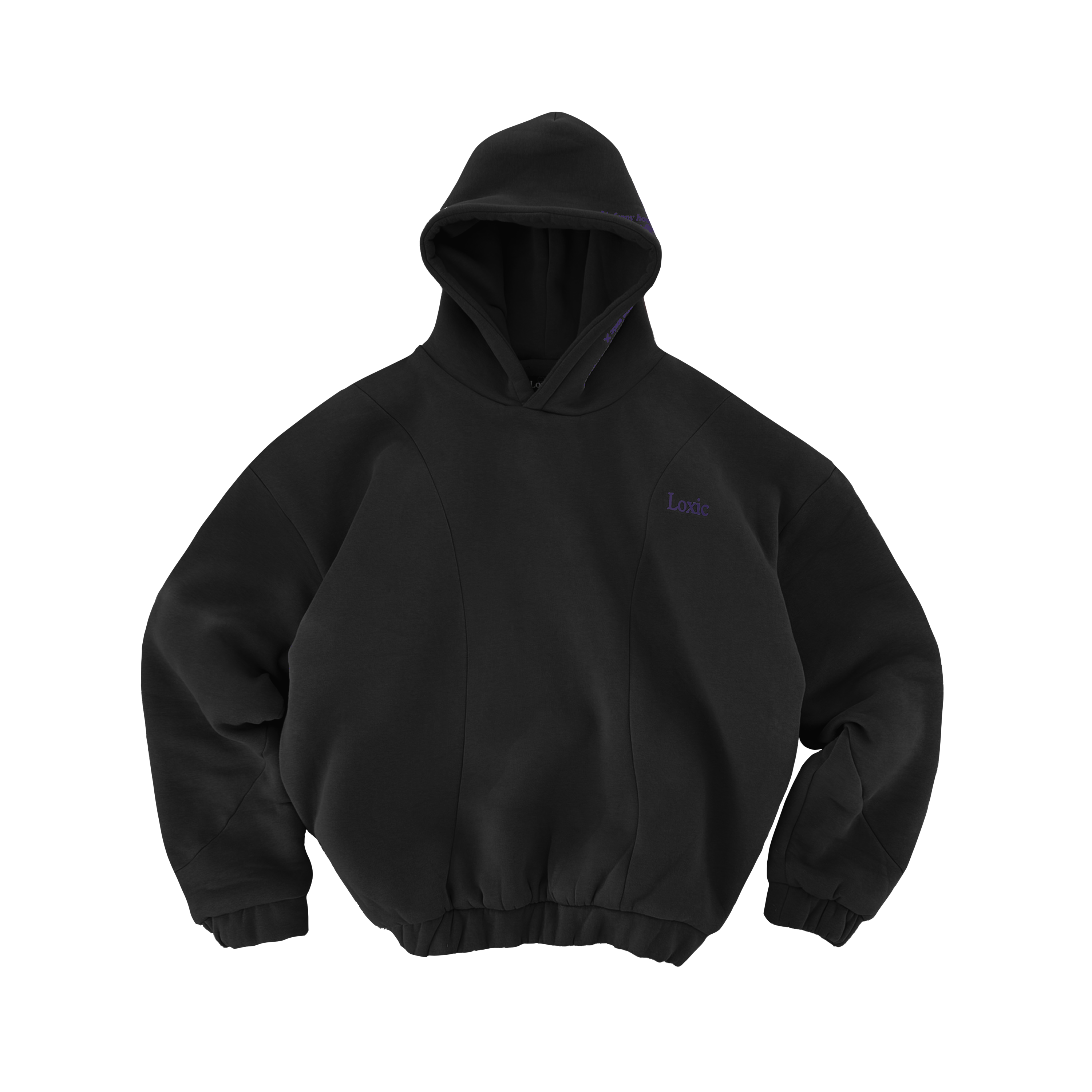 Hoodie hot sale double layer