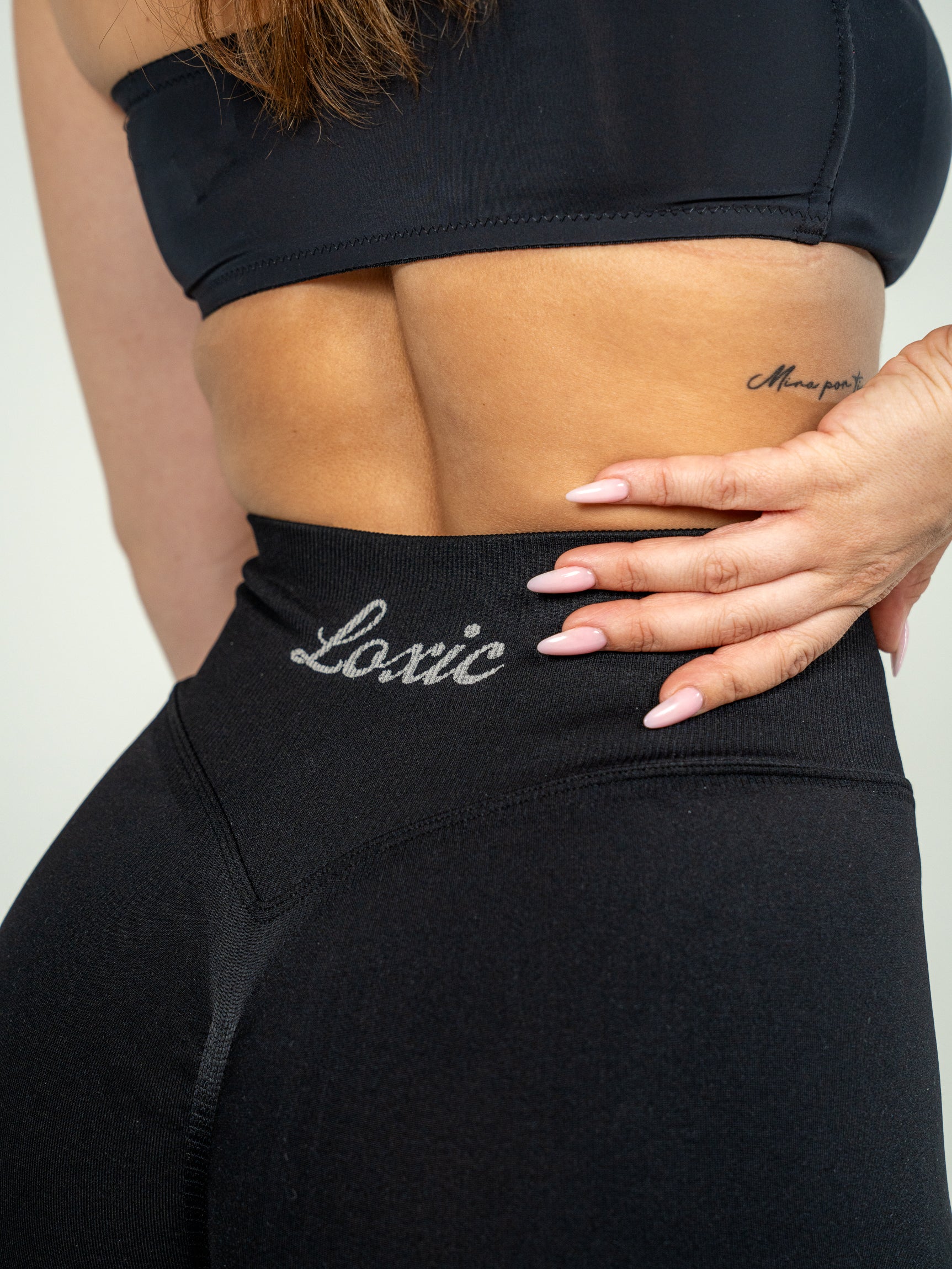 Nova Scrunch Leggings Black