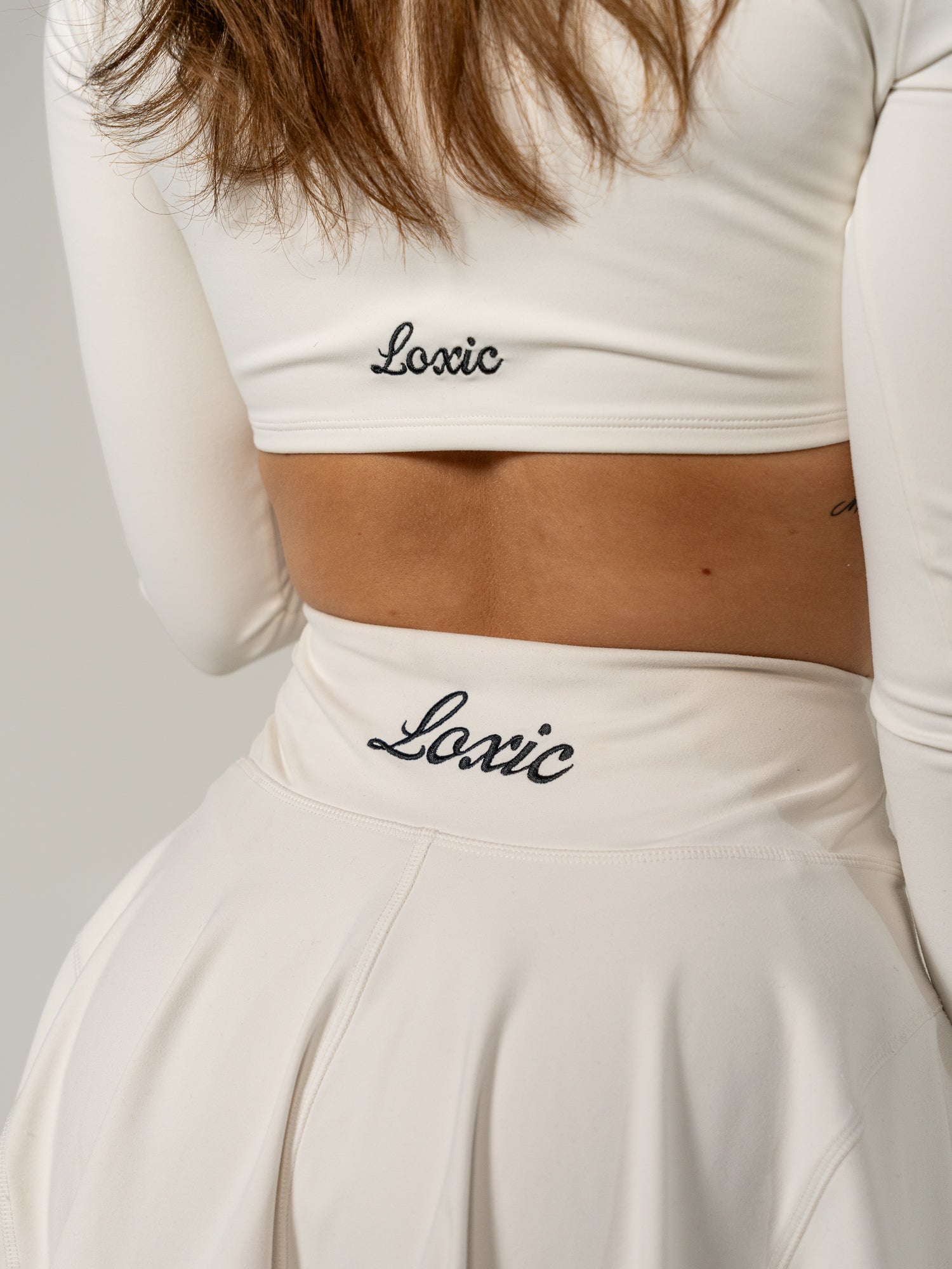 Luma Tennis Skirt White
